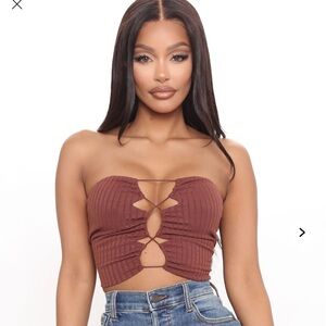 Felt Cute Might Delete Fashion Nova Tube Top